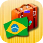 Logo of Brazilian Portugues phrasebook android Application 